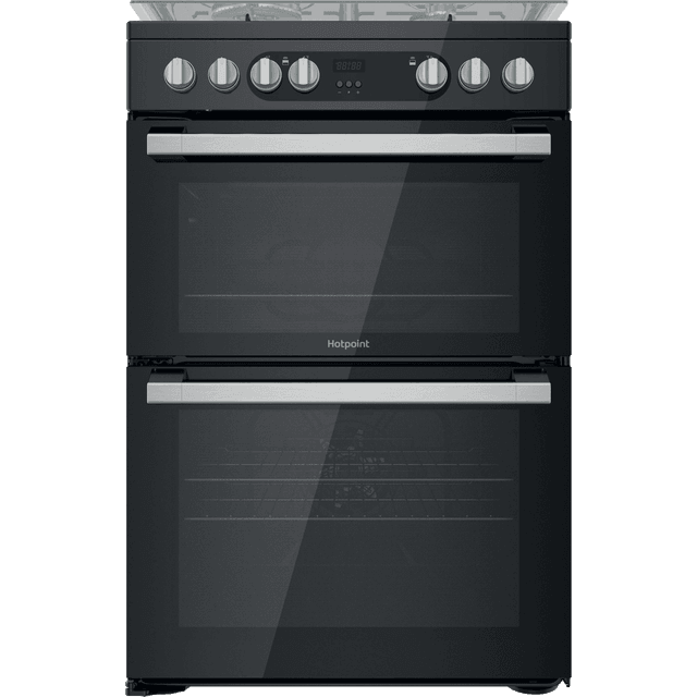 Hotpoint HDM67G9C2CSB/UK Dual Fuel Cooker - Black - A/A Rated