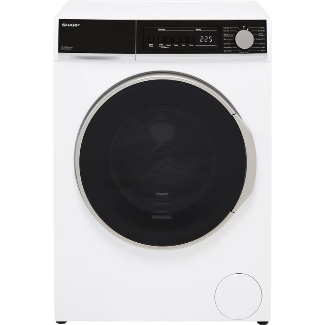 Sharp ES-NFB814AWB 8Kg Washing Machine - White - ES-NFB814AWB_WH - 1