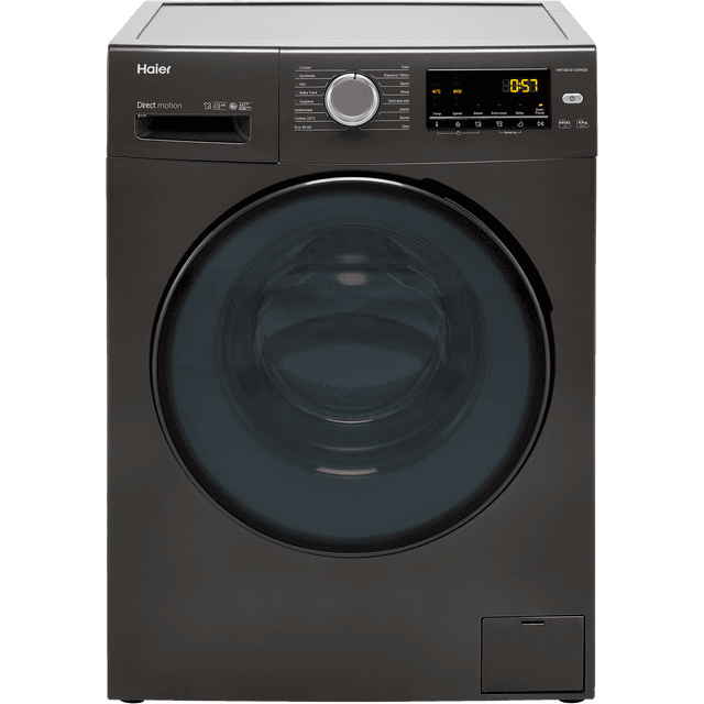 Haier HW100-B1439NS8 10Kg Washing Machine with 1400 rpm - Graphite - A Rated