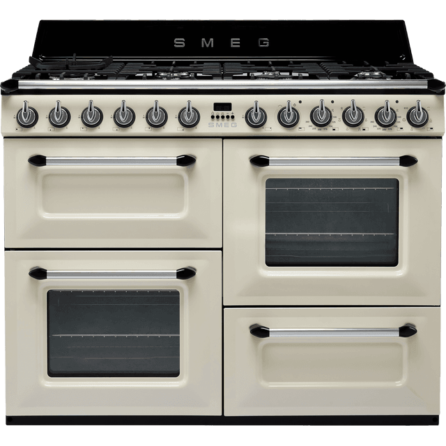 Smeg Victoria TR4110P1 110cm Dual Fuel Range Cooker - Cream - A/A Rated