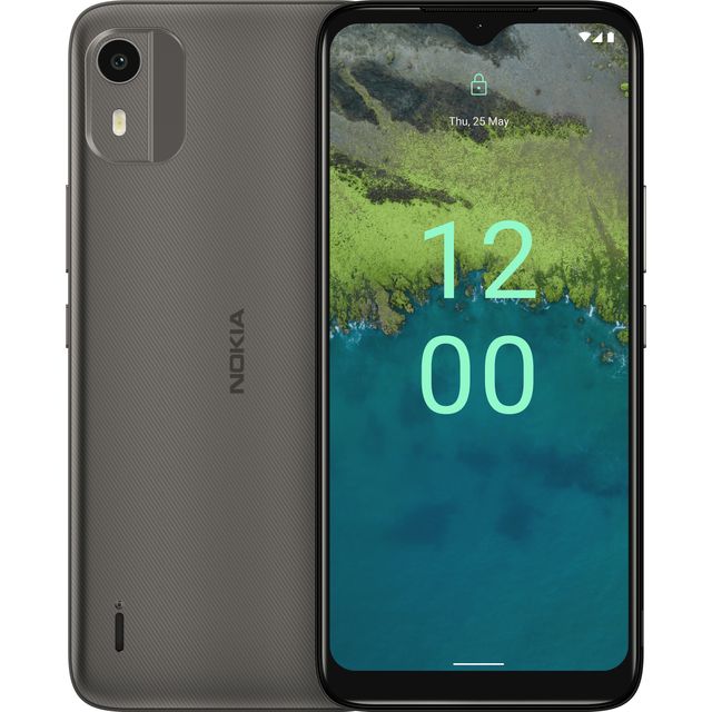 Nokia C12 64GB Smartphone in Charcoal 