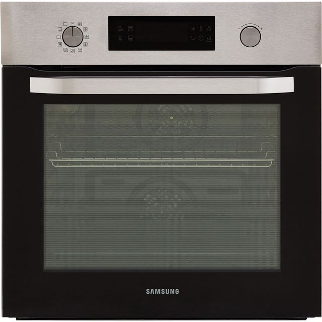 Samsung Dual Cook NV66M3571BS Built In Electric Single Oven - Stainless Steel - NV66M3571BS_SS - 1