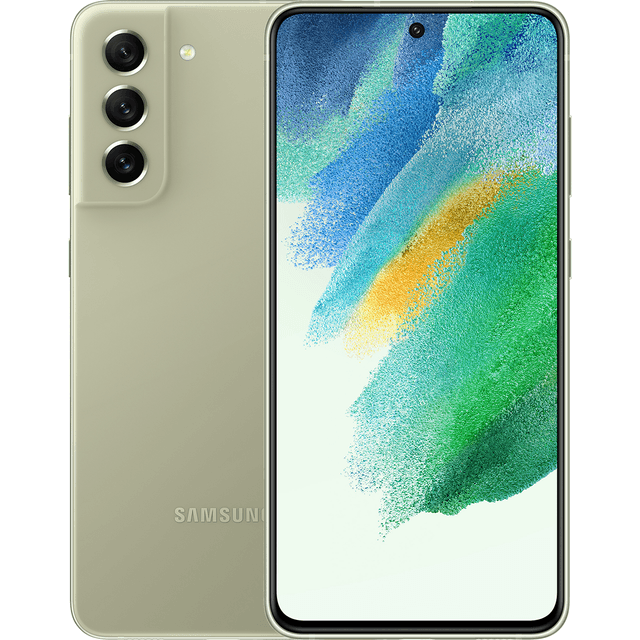 Samsung Galaxy S21 FE 5G 256GB Smartphone in Olive Green