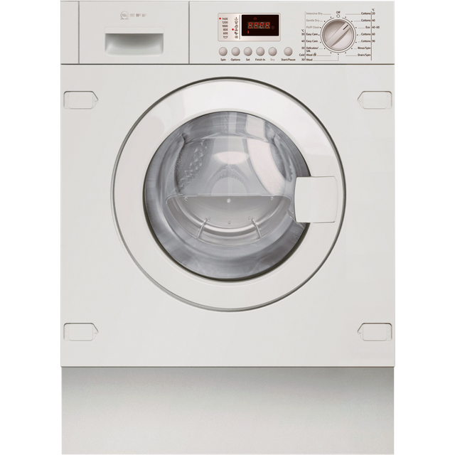 NEFF V6320X2GB Integrated 7Kg / 4Kg Washer Dryer with 1350 rpm - White - E Rated