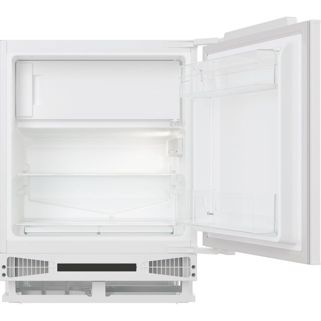 Candy CM4SE68EWK Integrated Under Counter Fridge with Ice Box - Fixed Door Fixing Kit - White - E Rated