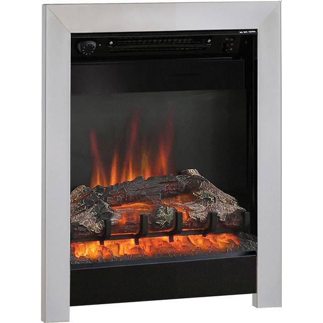 BeModern Athena 133701 Log Effect Inset Fire - Black / Chrome