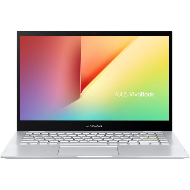 Asus VivoBook Flip 14 IPS 14" Laptop - Transparent Silver