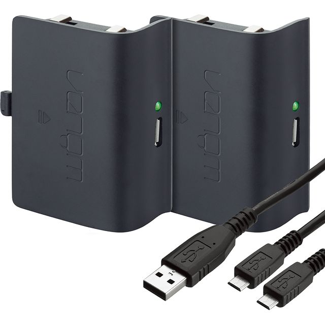 Venom Twin Rechargeable Battery Packs For Xbox One - Black