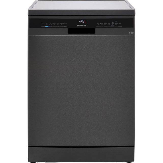 Siemens IQ-300 Standard Dishwasher - Black - C Rated