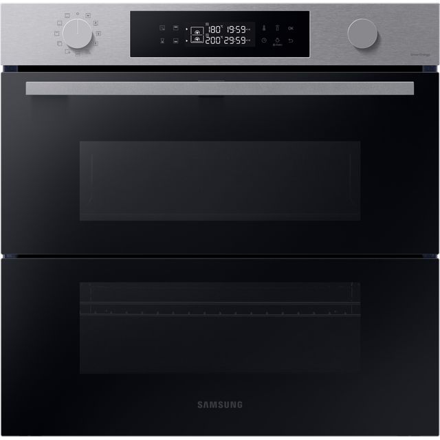 Samsung Series 4 Dual Cook Flex™ NV7B45205AS Built In Electric Single Oven - Stainless Steel - NV7B45205AS_SS - 1