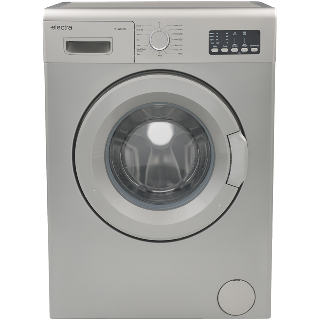 Electra Free Standing Washing Machine in Silver