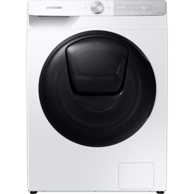 Samsung Series 8 QuickDrive™ AddWash™ WW90T854DBH 9Kg Washing Machine - White - WW90T854DBH_WH - 1