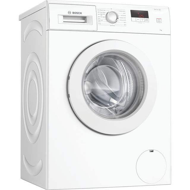 Bosch Serie 2 WAJ28008GB 7Kg Washing Machine with 1400 rpm - White - D Rated