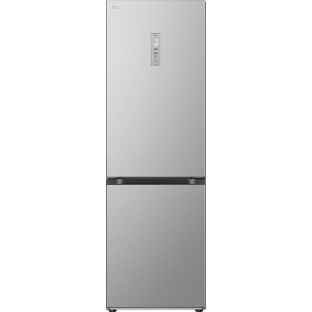 LG NatureFRESH GBV3110EPY Wifi Connected 186cm High 60/40 No Frost Fridge Freezer - Prime Silver - E Rated