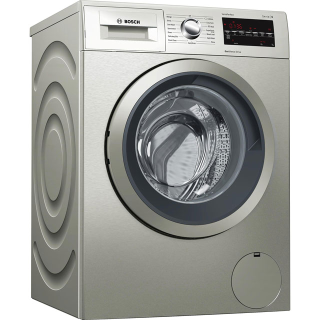 Bosch Serie 6 Free Standing Washing Machine in Silver