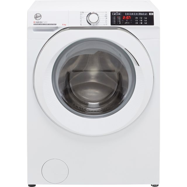 Hoover H-WASH 500 HW68AMC/1 8Kg Washing Machine - White - HW68AMC/1_WH - 1