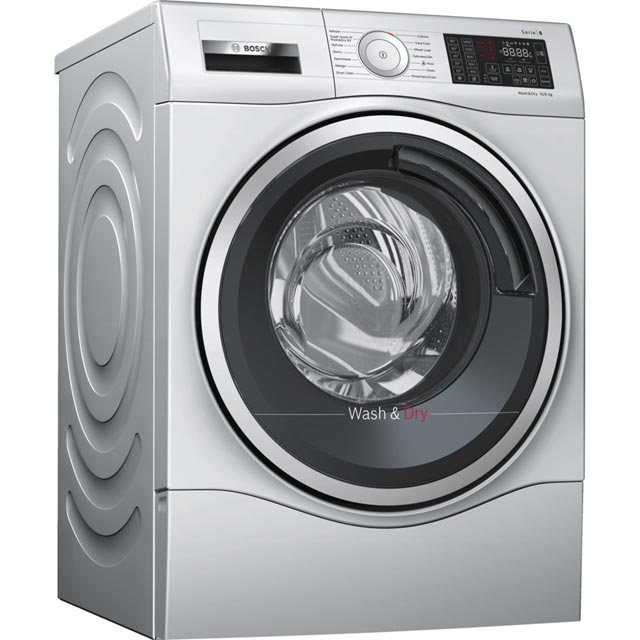 Bosch Serie 6 WDU28568GB 10Kg / 6Kg Washer Dryer with 1400 rpm - Silver - A Rated