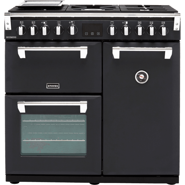 Stoves 90cm Dual Fuel Range Cooker - Anthracite - A/A/A Rated