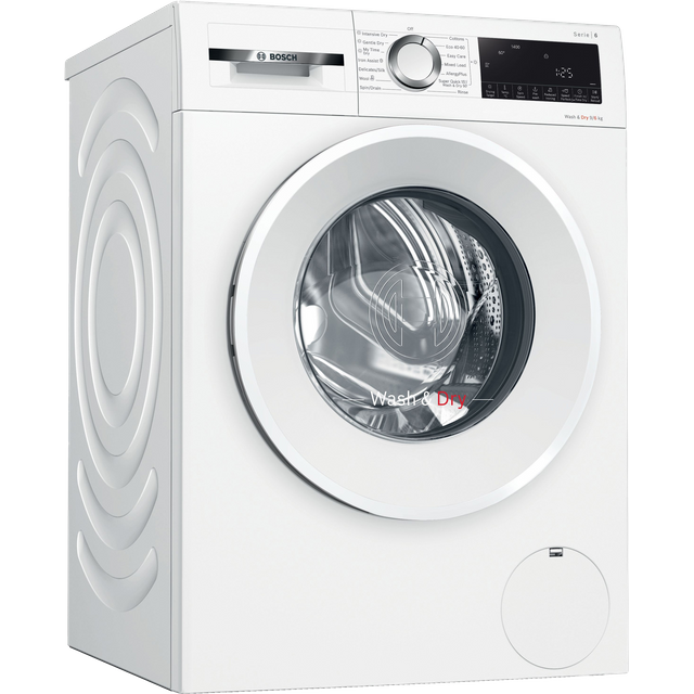 Bosch Series 6 WNA14490GB 9Kg / 6Kg Washer Dryer - White - WNA14490GB_WH - 1