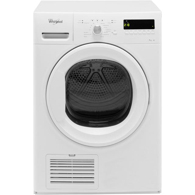 Whirlpool Free Standing Condenser Tumble Dryer in White