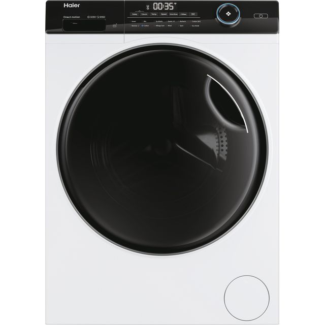 Haier i-Pro Series 5 HW80-B14959TU1 Wifi Connected 8Kg Washing Machine with 1400 rpm - White - A Rated