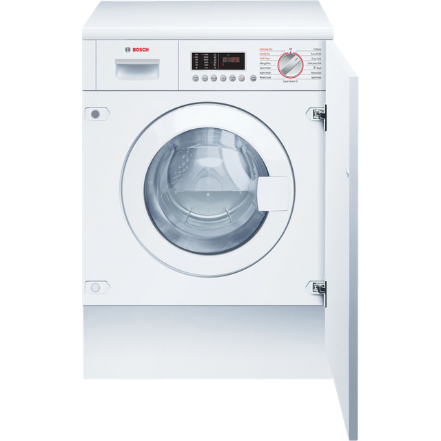 Bosch Series 6 WKD28542GB Integrated 7Kg / 4Kg Washer Dryer with 1400 rpm - White - E Rated