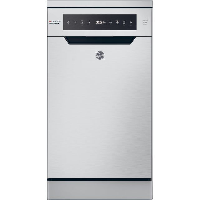 Hoover H-DISH 500 HF0C3SB0FX-80 Wifi Connected Slimline Dishwasher - Stainless Steel - C Rated