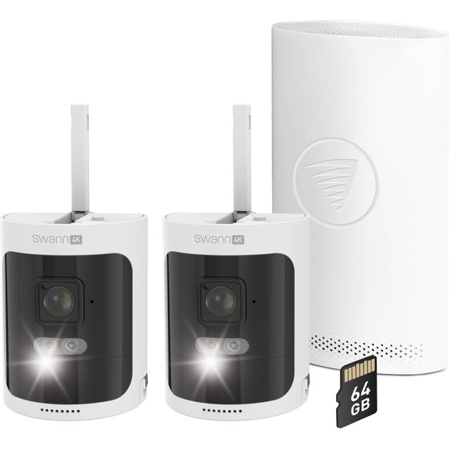 Swann 4K Ultra HD Smart Home Security Camera - White