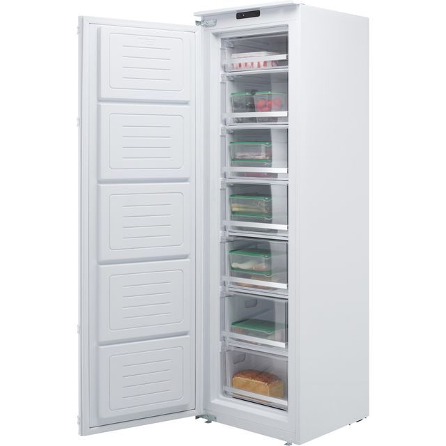 Hoover HBOU172UK/N Integrated Upright Freezer with Sliding Door Fixing Kit - F Rated