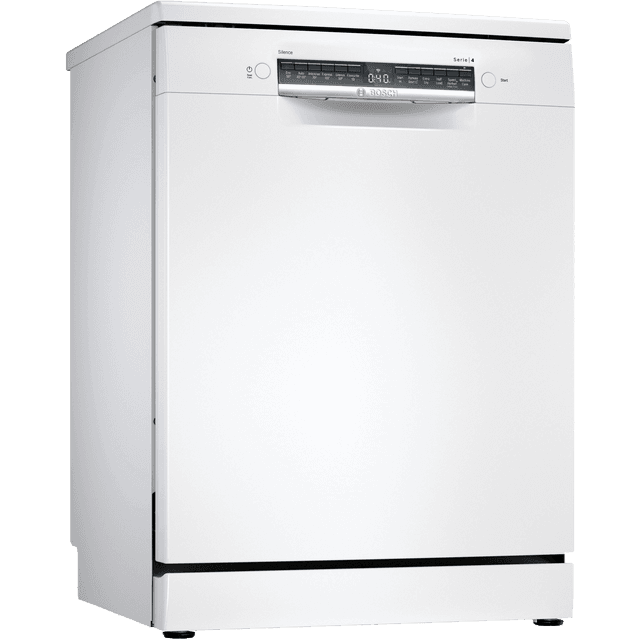 Bosch Serie 4 Standard Dishwasher - White - D Rated