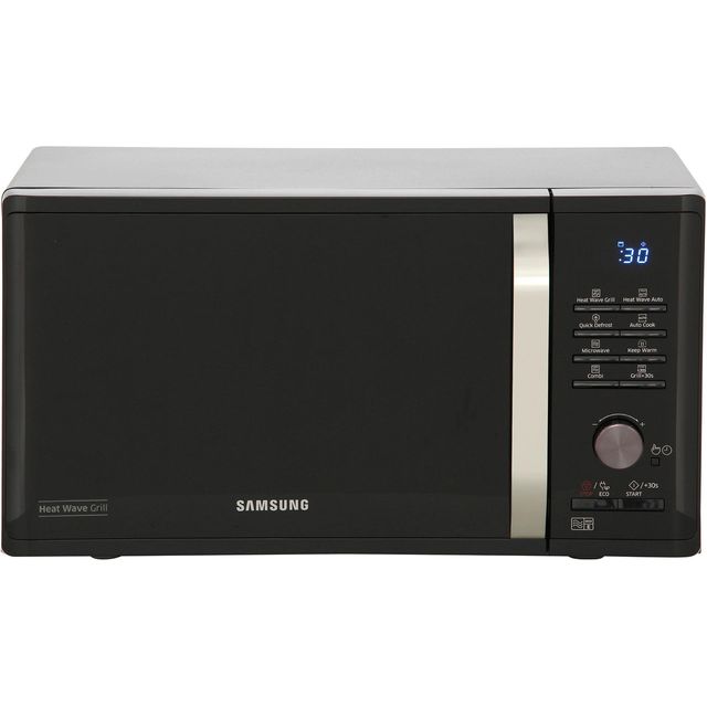 Samsung MG23K3575AK 28cm High, Freestanding Small Microwave With Grill - Black