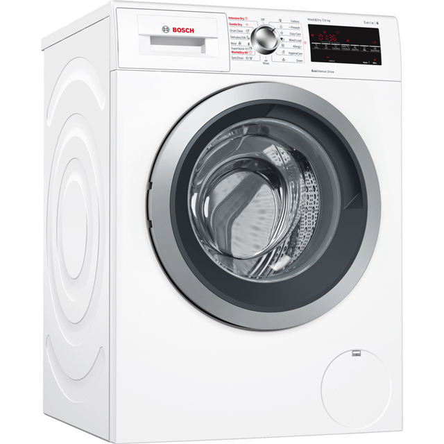 Bosch Serie 6 WVG30462GB Free Standing Washer Dryer in White
