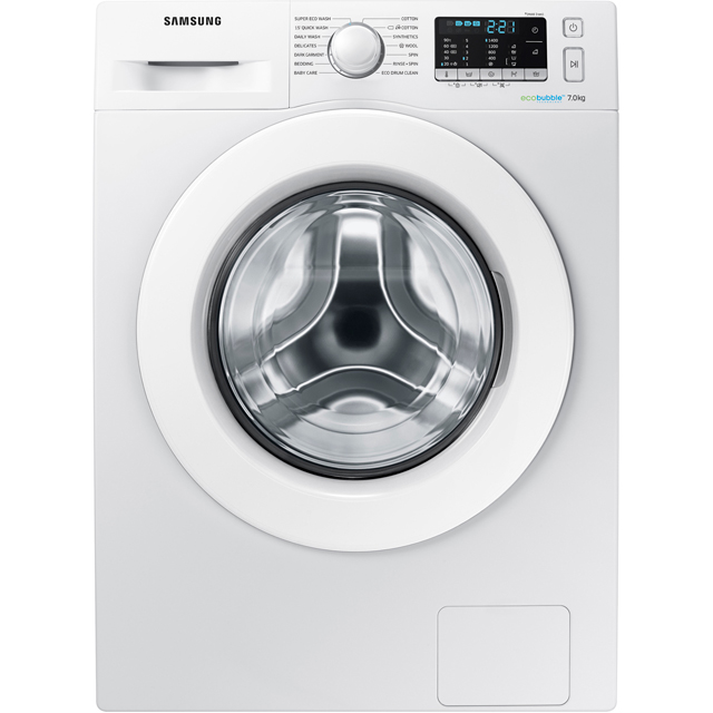 Samsung ecobubbleâ„¢ Free Standing Washing Machine in White