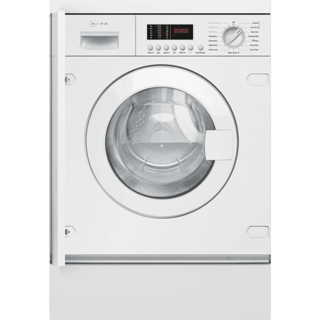 NEFF V6540X3GB Built In 7Kg / 4Kg Washer Dryer - White - V6540X3GB_WH - 1