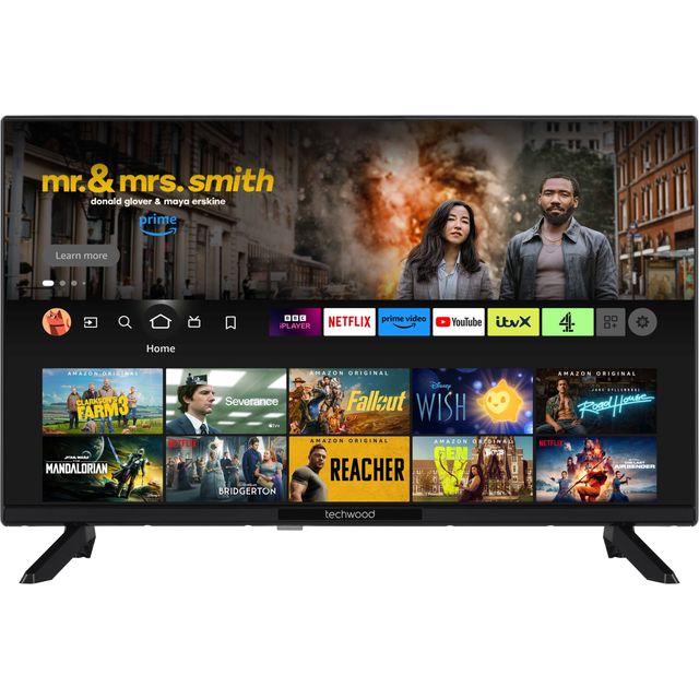 Techwood 32AO11FHDF 32" Smart TV - Black - 32AO11FHDF - 1