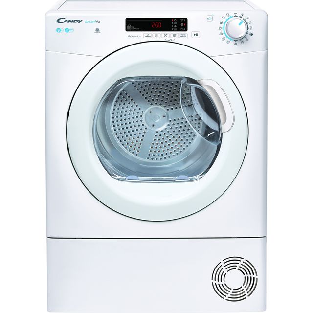 Candy Smart Pro CSOEC8DG Condenser Tumble Dryer - White - CSOEC8DG_WH - 1