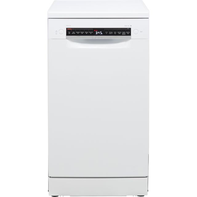 Bosch Series 4 SPS4HMW53G Slimline Dishwasher - White - SPS4HMW53G_WH - 1