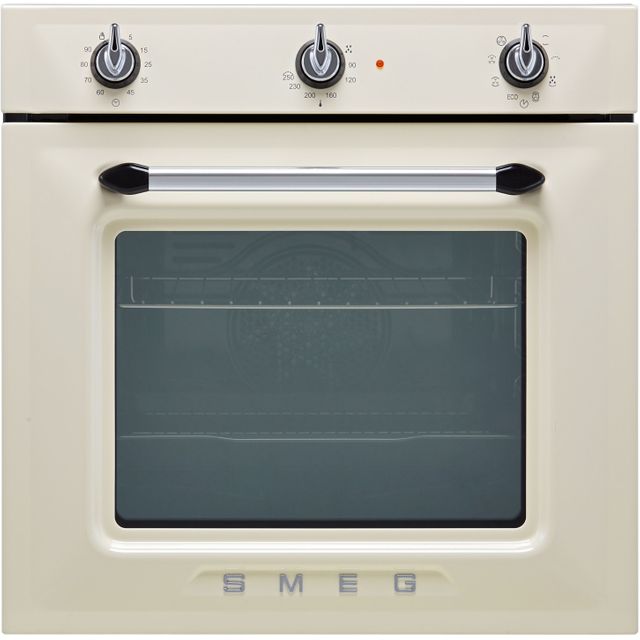 Smeg Victoria SF6905P1 Built In Electric Single Oven - Cream - SF6905P1_CR - 1