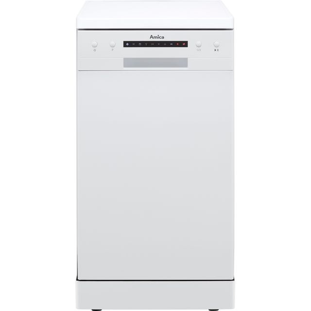 Amica ADF410WH Slimline Dishwasher - White 