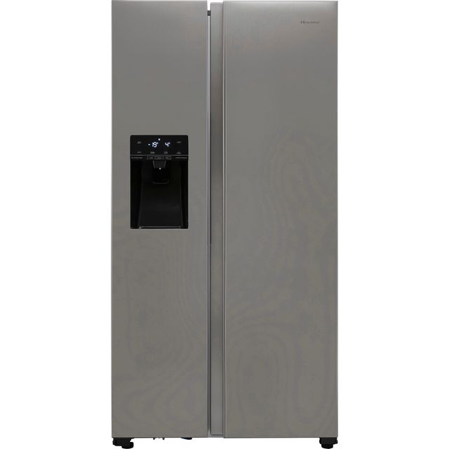 Hisense PureFlat RS694N4TZF American Fridge Freezer - Stainless Steel - F Rated