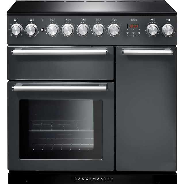 Rangemaster NEX90EISL/C Nexus 90cm Electric Range Cooker - Slate - NEX90EISL/C_SL - 1