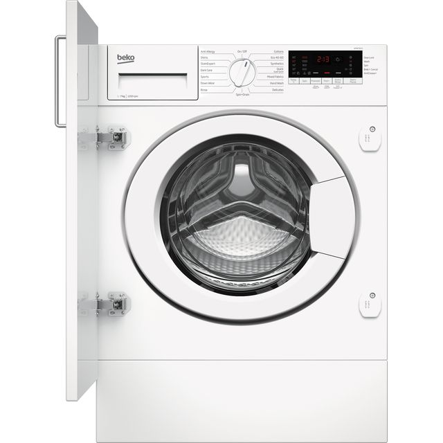 Beko WTIK72111 Built In 7Kg Washing Machine - White - WTIK72111_WH - 1