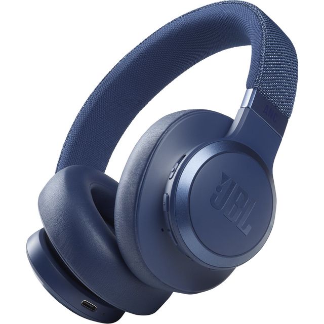 JBL Live 660NC Over-Ear Headphones - Blue