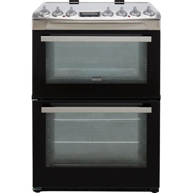Zanussi 60cm Electric Cooker with Ceramic Hob - Stainless Steel - A/A Rated