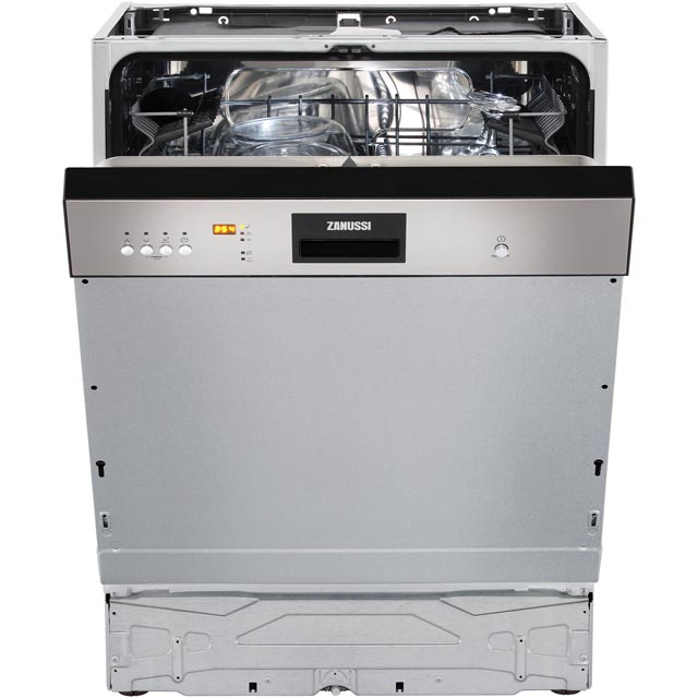 zanussi semi integrated dishwasher