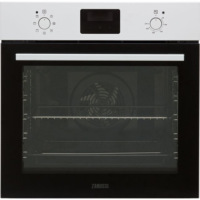 Zanussi ZOHNX3W1 Built In Electric Single Oven - White - A Rated
