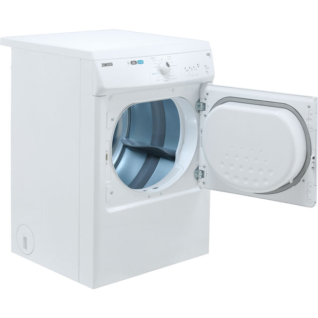 Zanussi ZTE7101PZ Vented Tumble Dryer - White - ZTE7101PZ_WH - 5