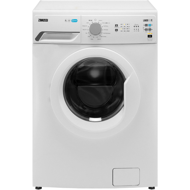 Zanussi Lindo100 Free Standing Washing Machine in White