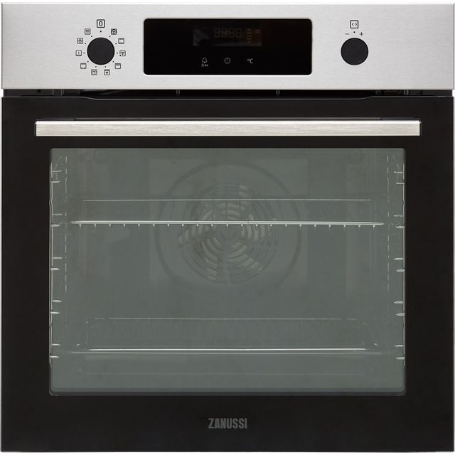 Zanussi ZOPNX6X2 Built In Electric Single Oven - Stainless Steel - A+ Rated