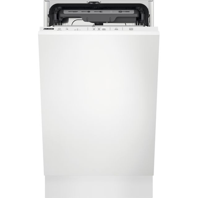 Zanussi ZSLN2321 Fully Integrated Slimline Dishwasher - White - ZSLN2321_WH - 1